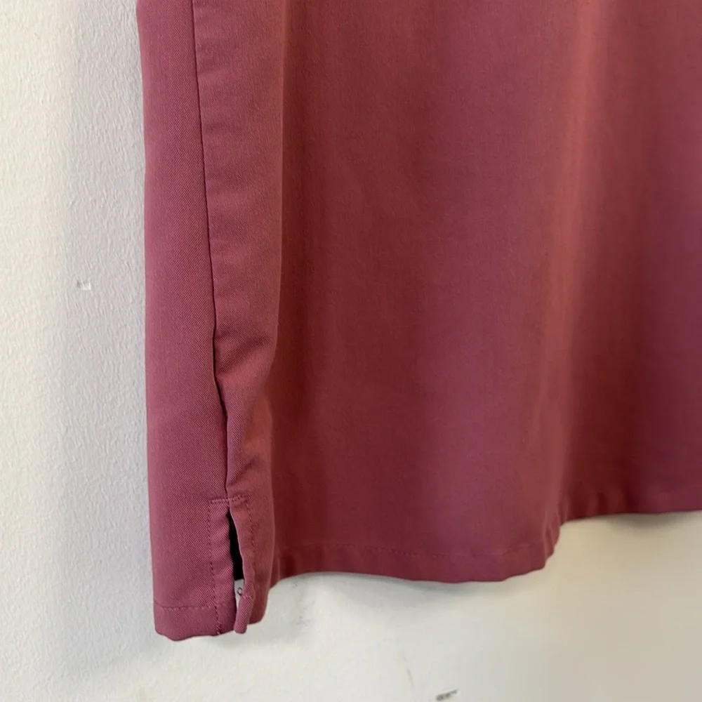 FIGS Catarina One-Pocket Scrub Top Mauve Size Small - Picture 6 of 10